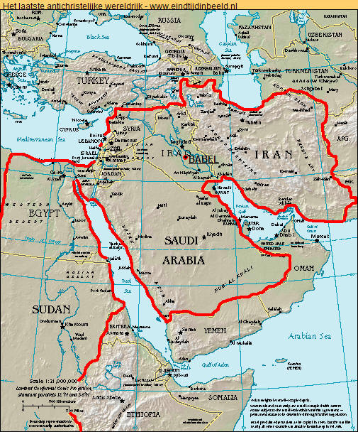 Het antichristelijke wereldrijk.